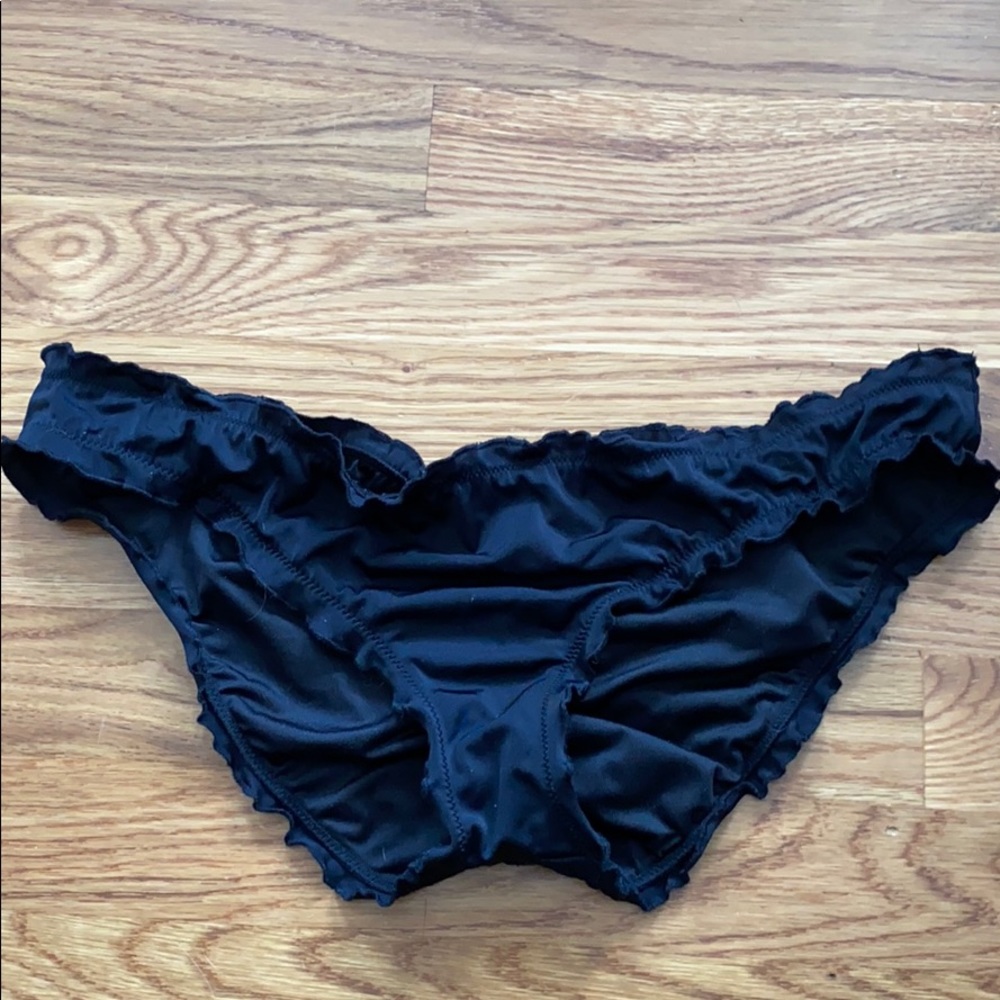 Victoria’s Secret black cheeky bikini bottom